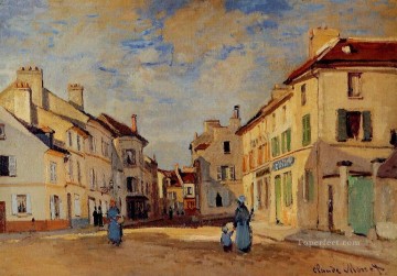 クロード・モネ Painting - アルジャントゥイユ 2 世クロード モネの旧街ショセ